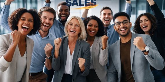 Sales people excited about just sales