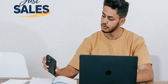 A young guy working online from South Africa